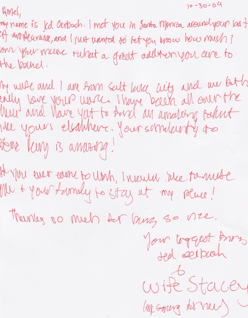 Arnel Pineda A fan letter to Arnel Pineda